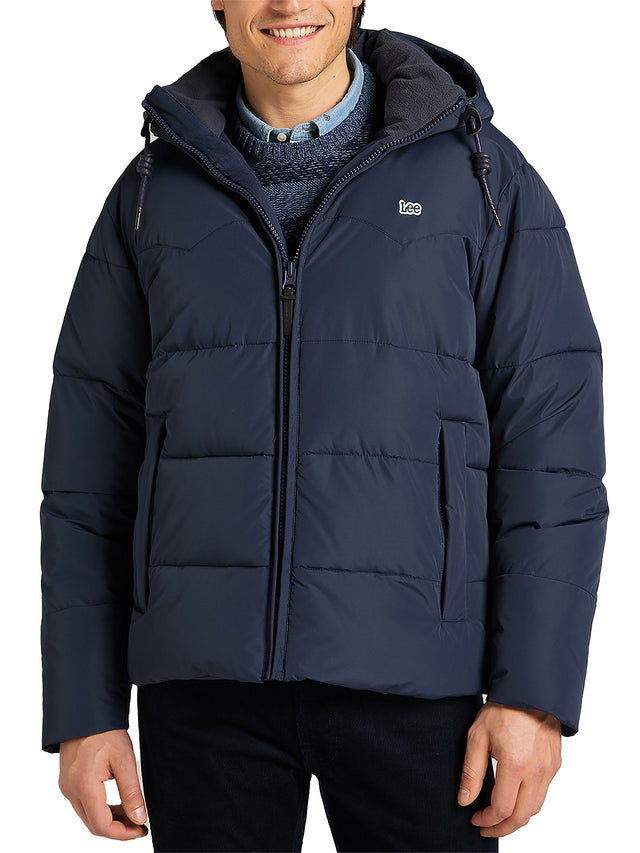 Lee - Winter Jacket - Puffer Jacket Navy