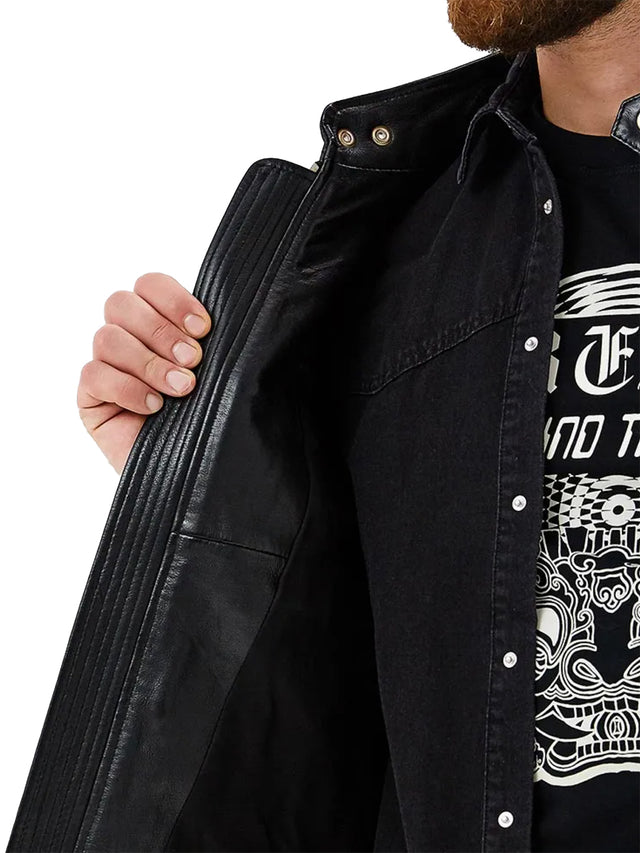 Diesel - leather jacket - L-HARDSTYLE