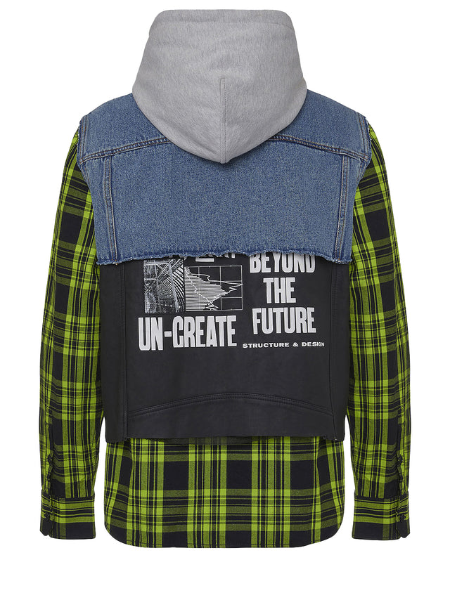 Diesel - Patchwork Jacket - J-RUBEN 5IS