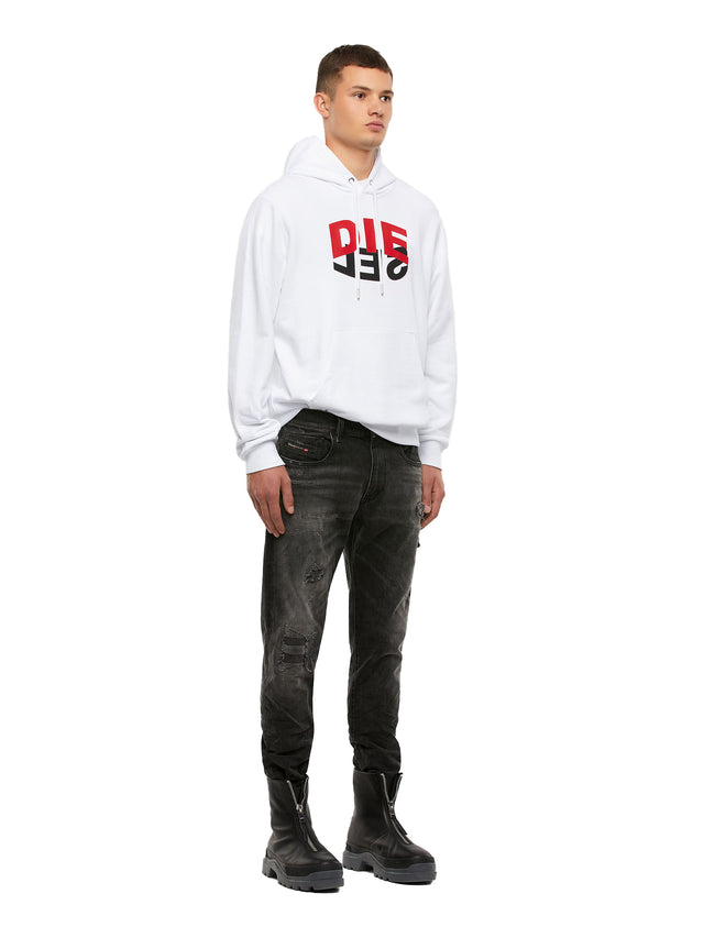 Diesel - Hoodie - S-GIRK-HOOD-N1 White