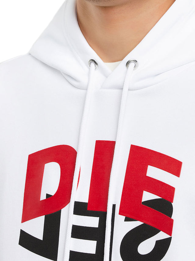 Diesel - Hoodie - S-GIRK-HOOD-N1 White