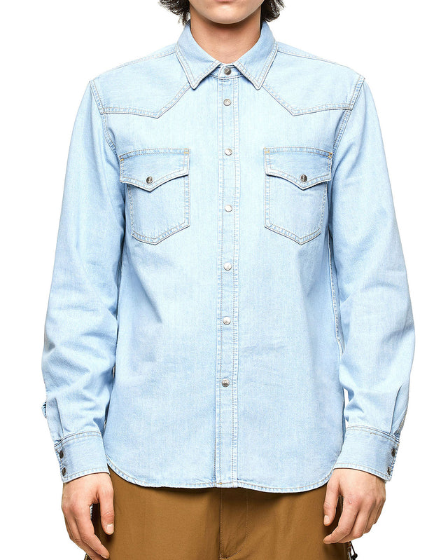 Diesel - Denim Shirt - D-EAST-P1 0DAVK