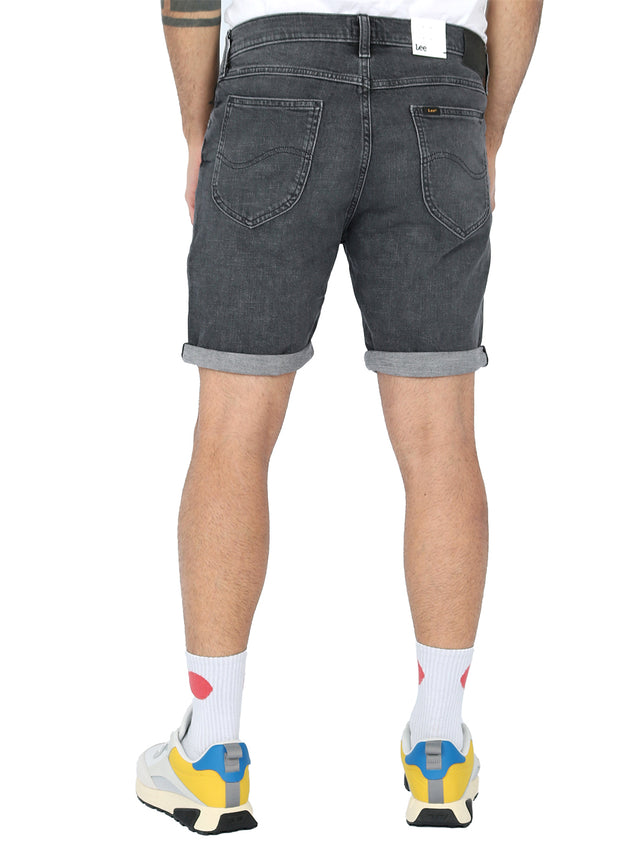Lee - Slim Fit Denim Shorts - RIDER Worn in Shadow