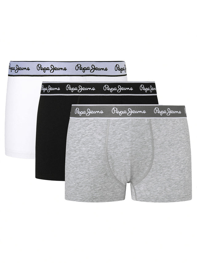 Pepe Jeans - Boxershorts - PEPE TK 3P Grey Mel (3-Pack)