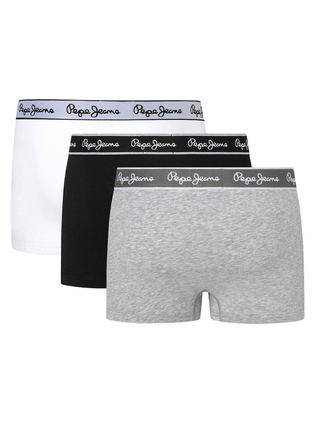 Pepe Jeans - Boxershorts - PEPE TK 3P Grey Mel (3-Pack)