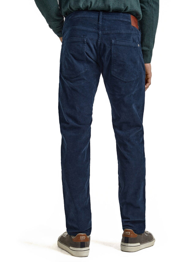 Pepe Jeans - Tapered Fit Corduroy Trousers - Stanley Dulwich