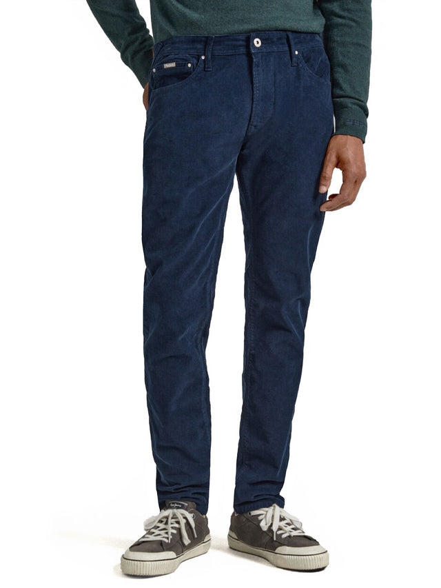 Pepe Jeans - Tapered Fit Corduroy Trousers - Stanley Dulwich