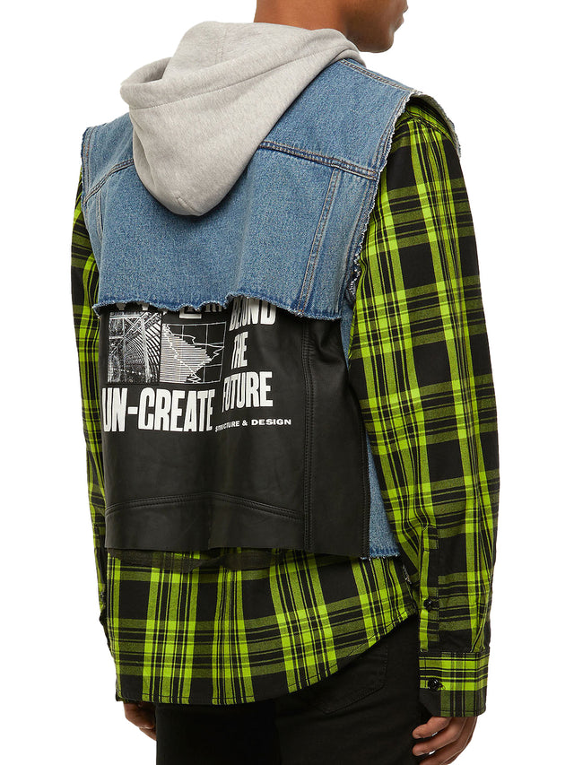 Diesel - Patchwork Jacket - J-RUBEN 5IS