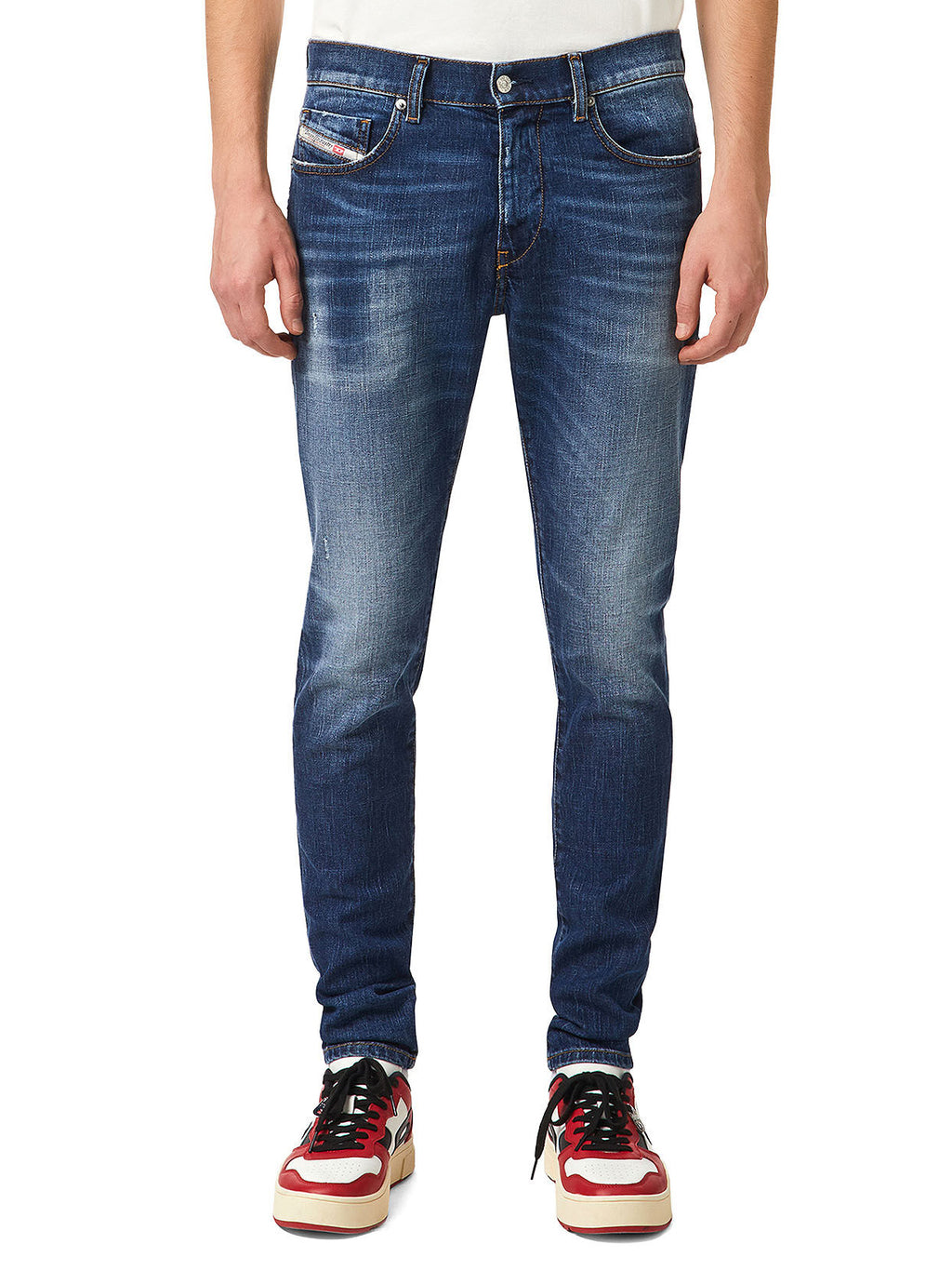 Diesel - Slim Fit Jeans - D-Strukt 09A92