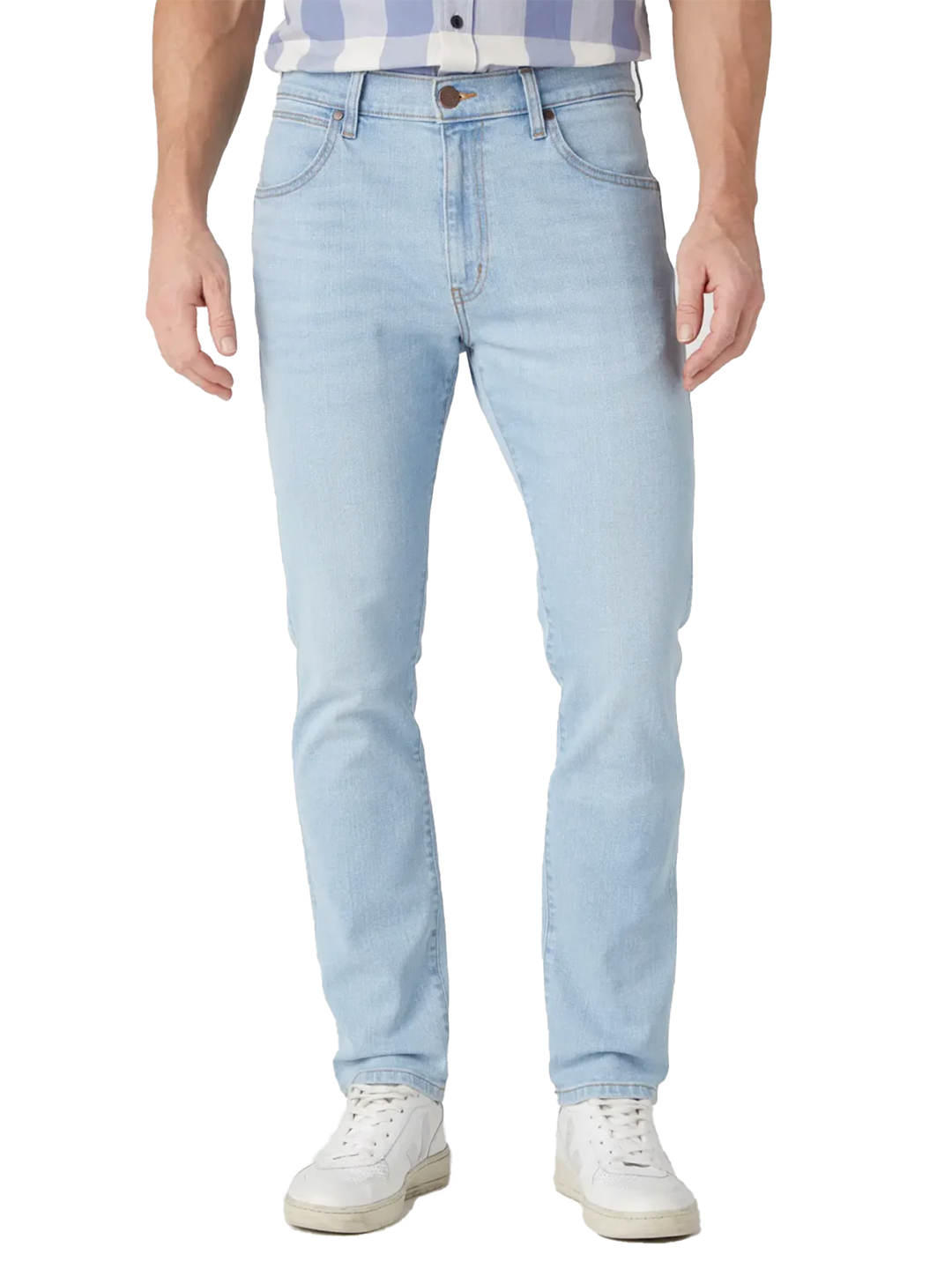 Wrangler - Slim Fit Jeans - Larston Blue Waves