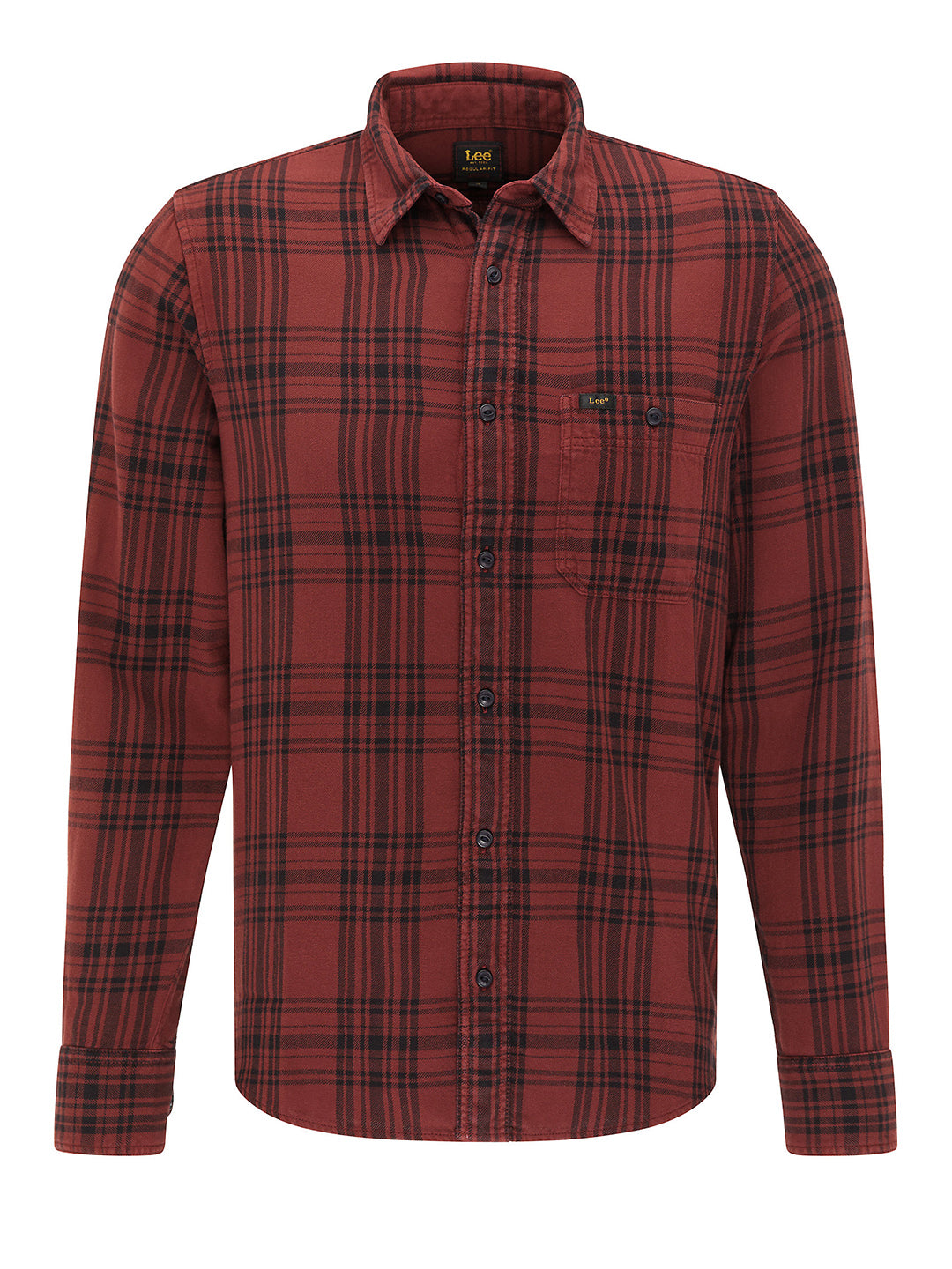 Lee - Shirt - Leesure Shirt Fired Brick