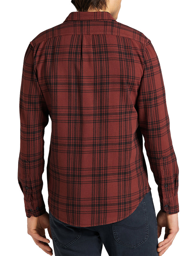 Lee - Shirt - Leesure Shirt Fired Brick