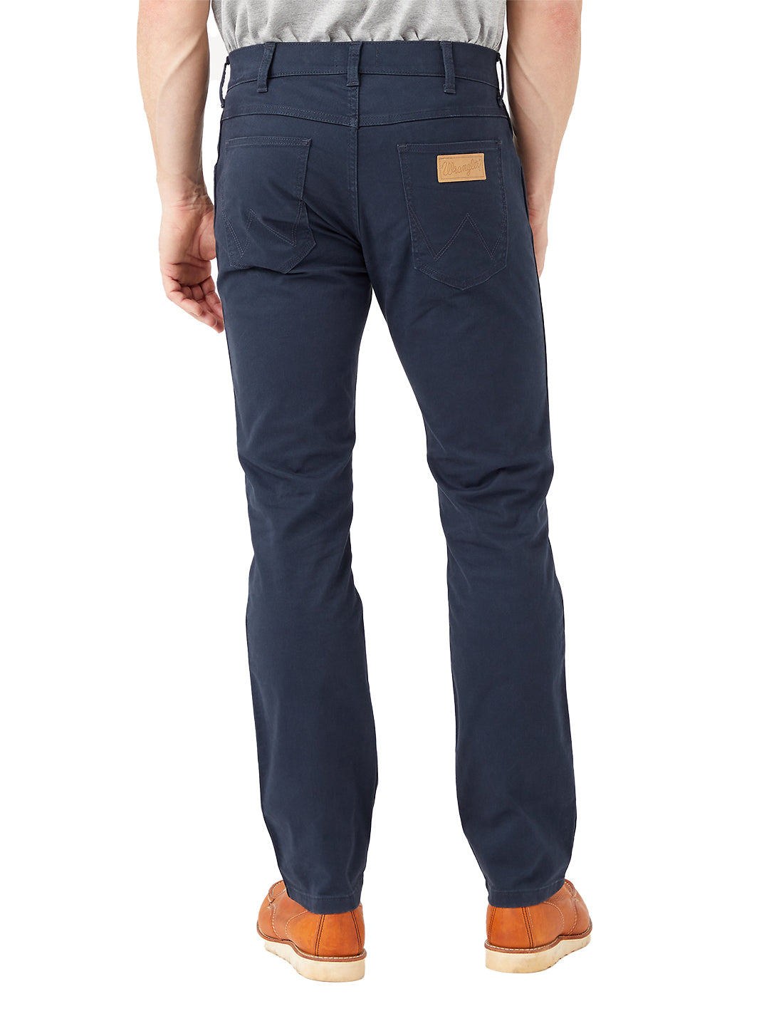 Wrangler - Straight Fit Pants - Greensboro Marine Navy