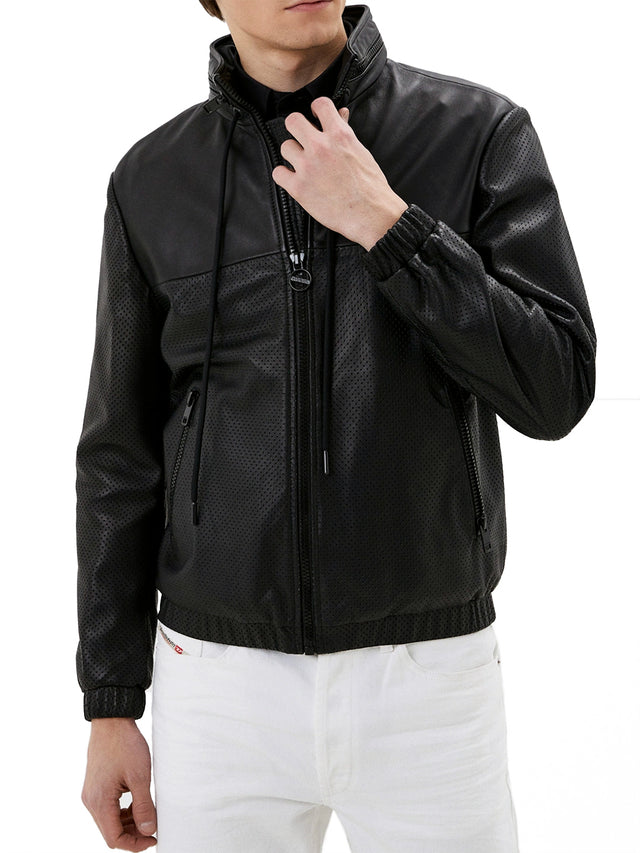 Diesel - leather jacket - L-NAME