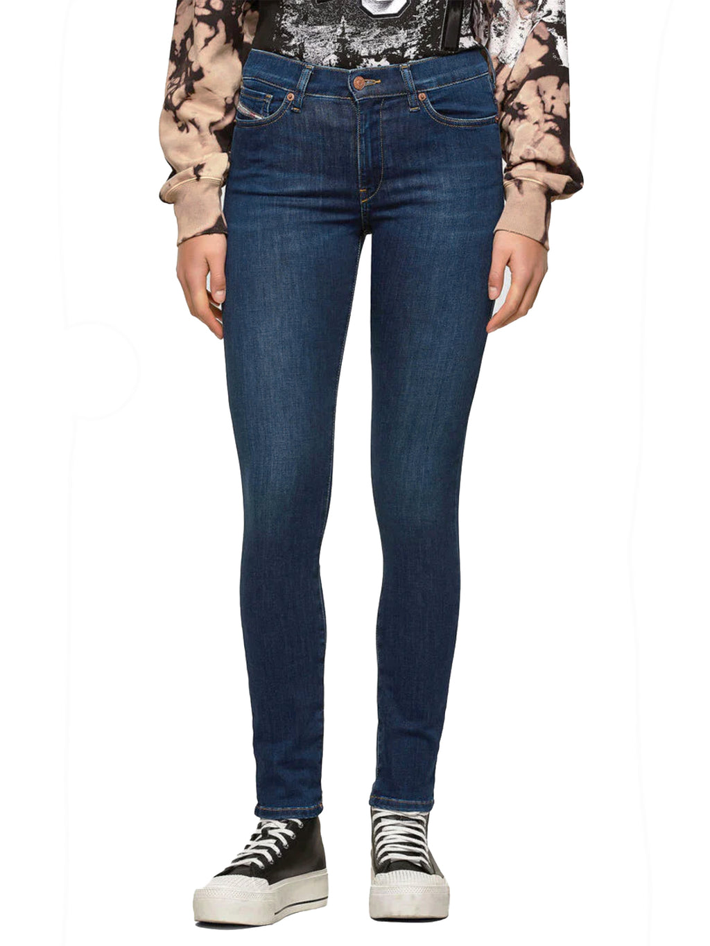 Diesel - Super Skinny Fit Jeans - D-ROISIN 009PF