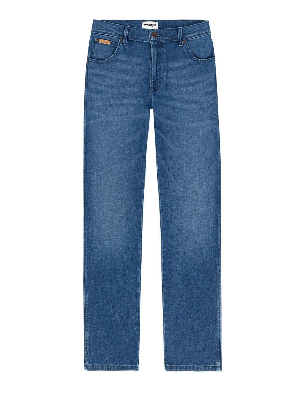 Wrangler - Straight Fit Jeans - Texas Aries Blue