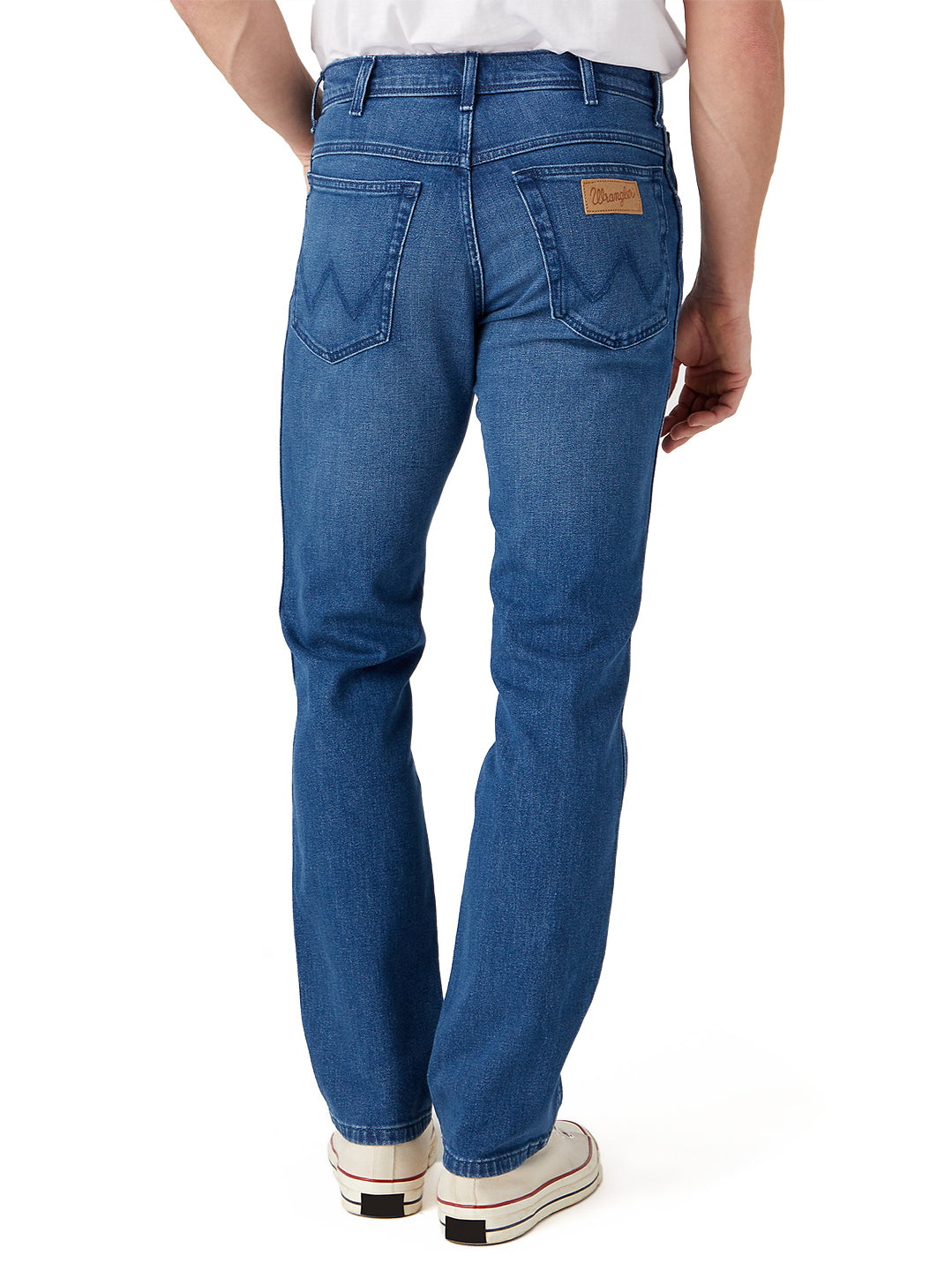 Wrangler - Straight Fit Jeans - Texas Aries Blue