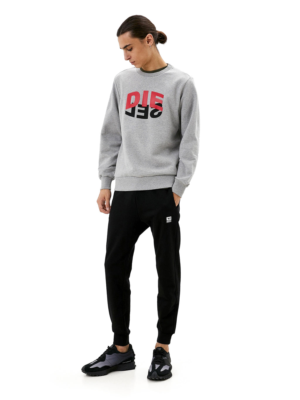 Diesel - Pullover - S-GIRK-N80 Grey
