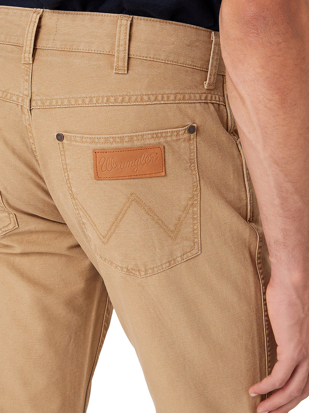 Wrangler - Straight Fit Pants - Greensboro Tigers Eye