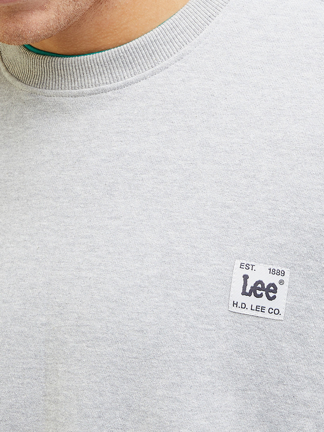 Lee - Sweater - Core Loose Sharp Grey Mele