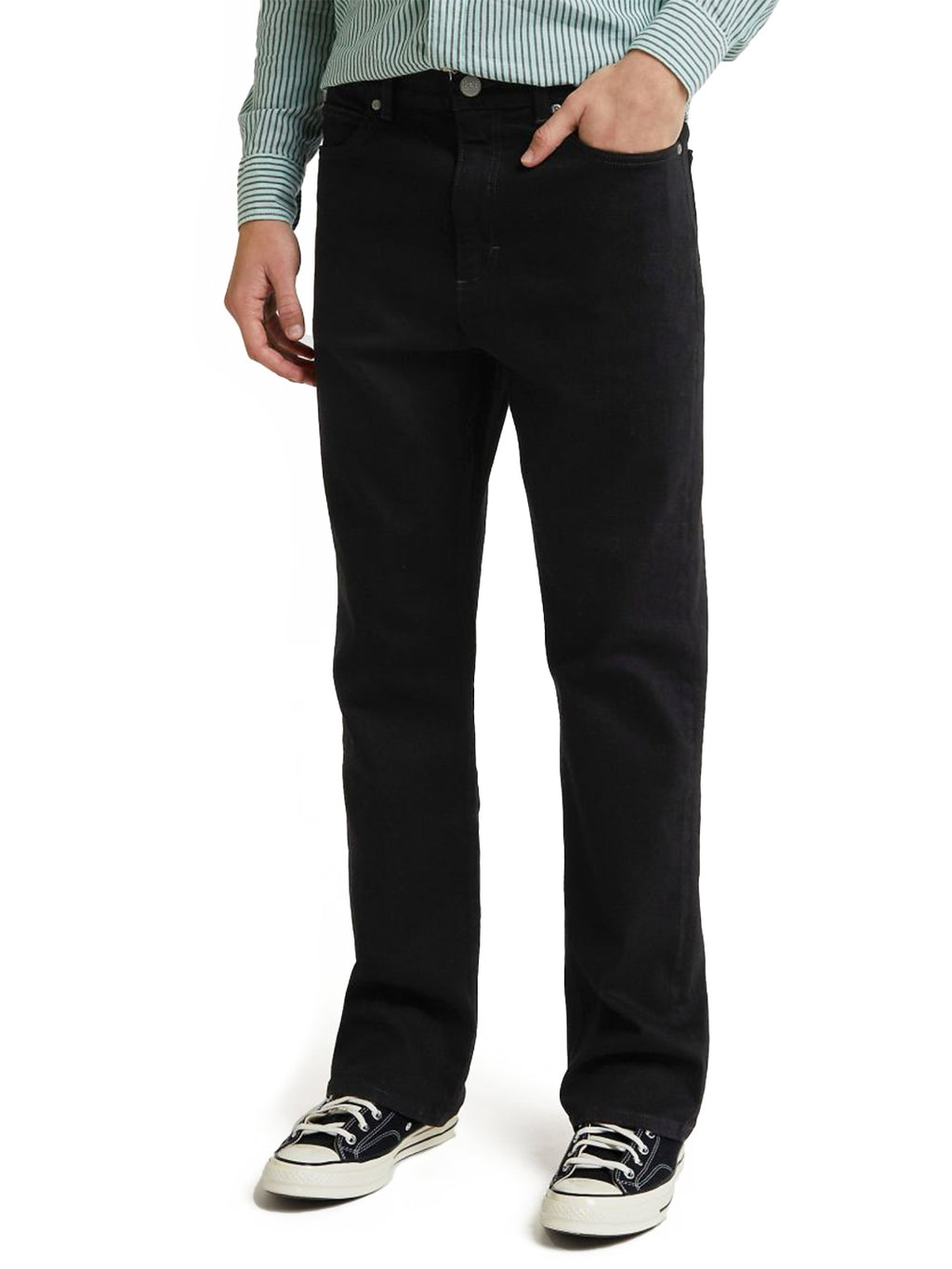 Lee - Bootcut Fit Jeans - 70s Bootcut Clean Black