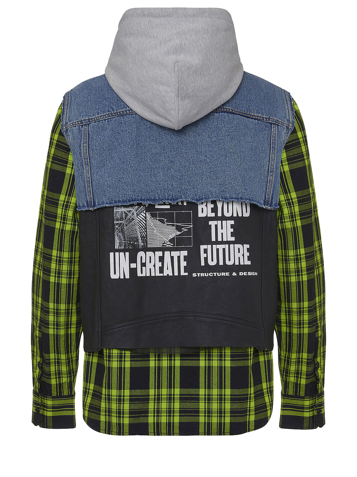 Diesel - Patchwork Jacket  - J-RUBEN 5IS