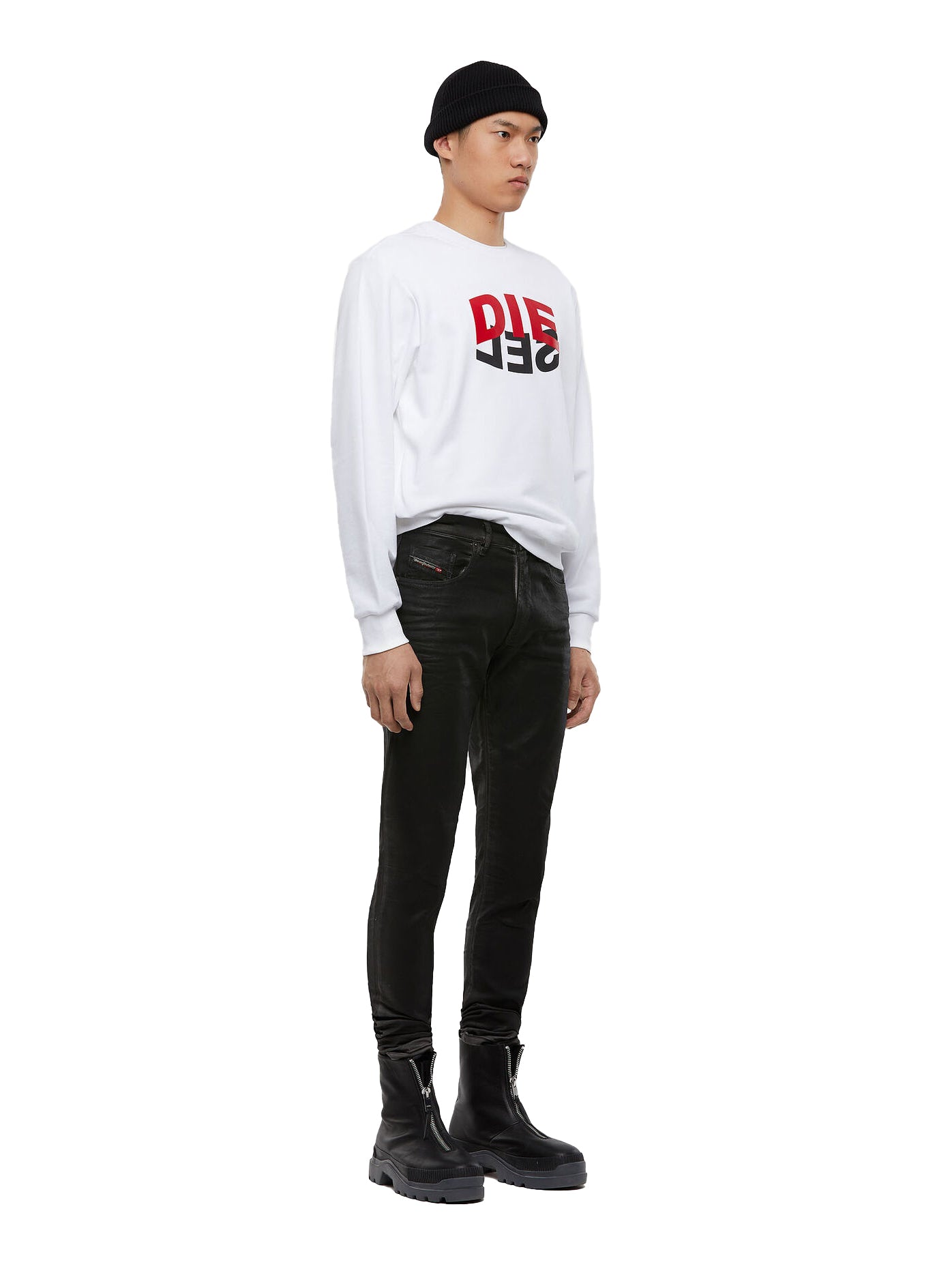 Diesel - Pullover - S-GIRK-N80 White