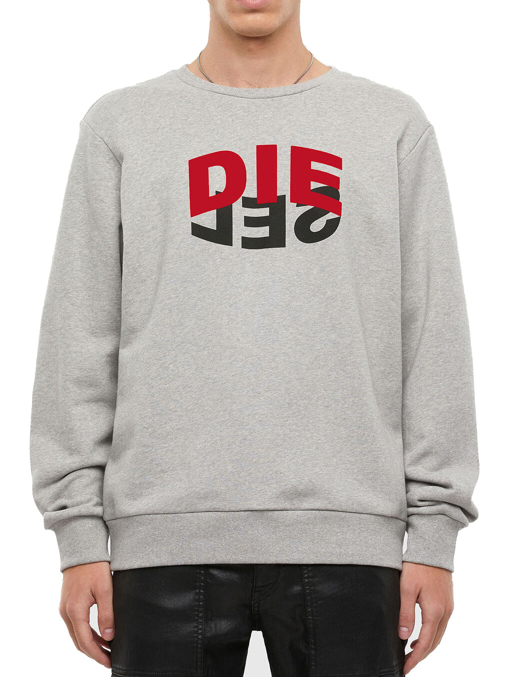 Diesel - Pullover - S-GIRK-N80 Grey