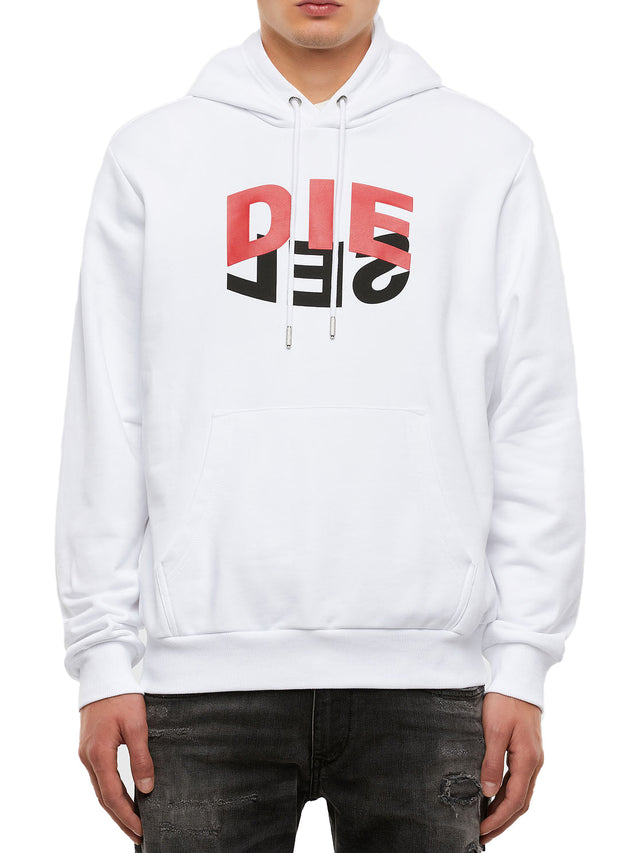 Diesel - Hoodie - S-GIRK-HOOD-N1 White