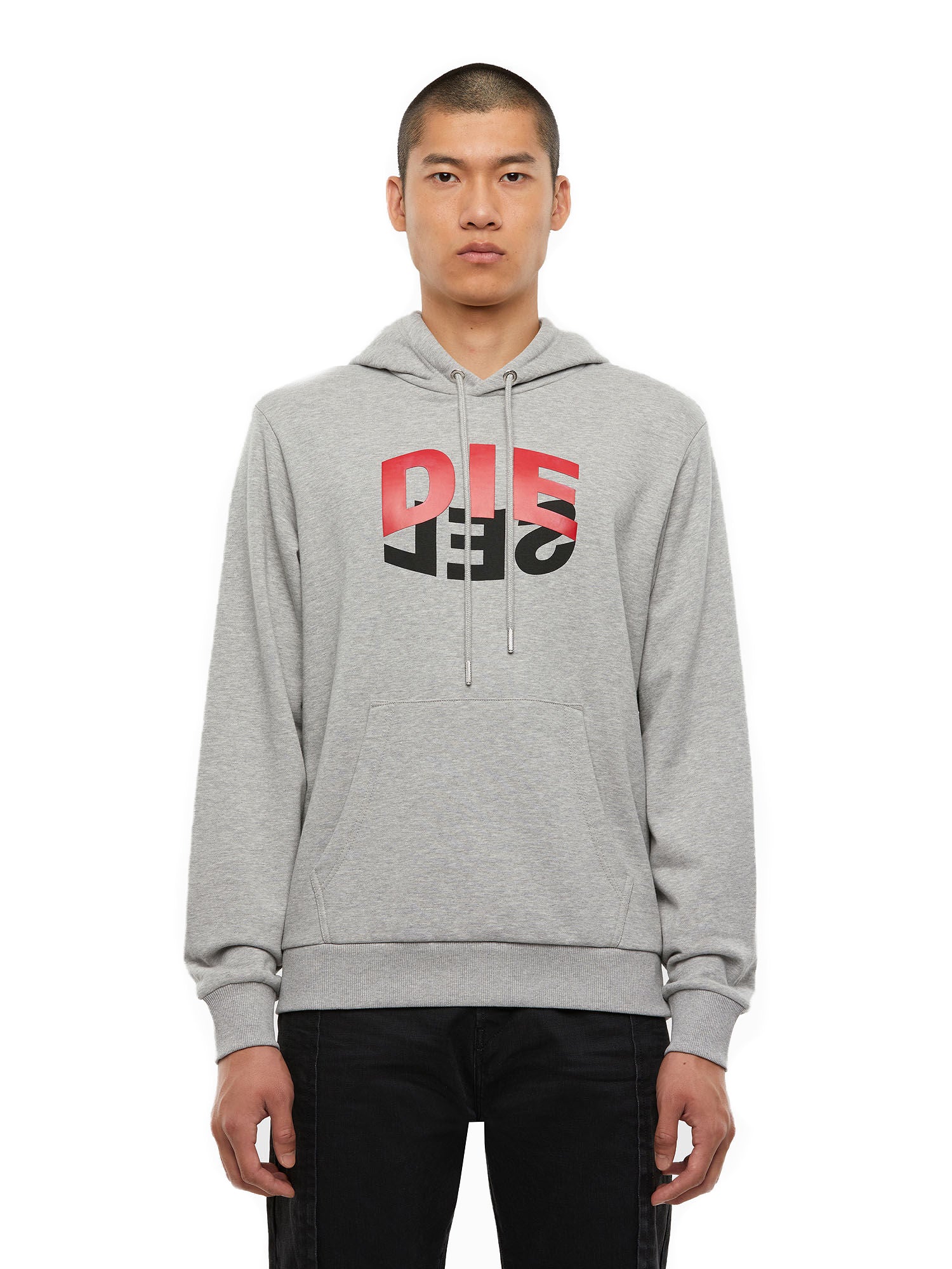 Diesel - Hoodie - S-GIRK-HOOD-N1 Grey
