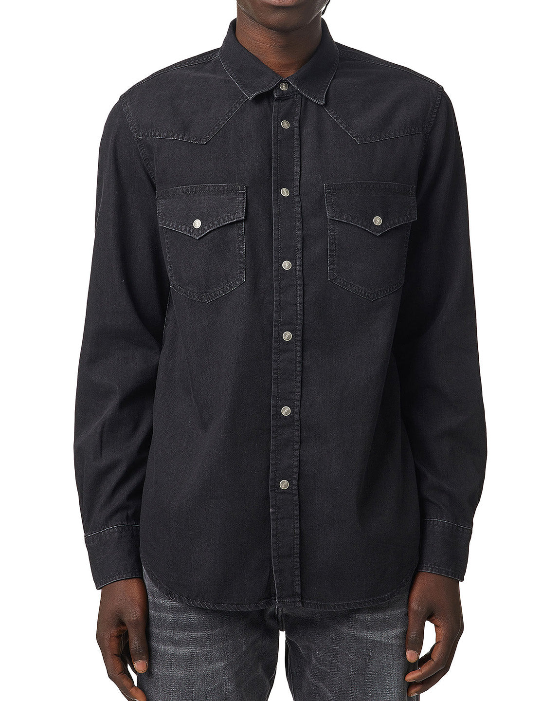 Diesel - Denim Shirt - D-EAST-P1 0DBBG