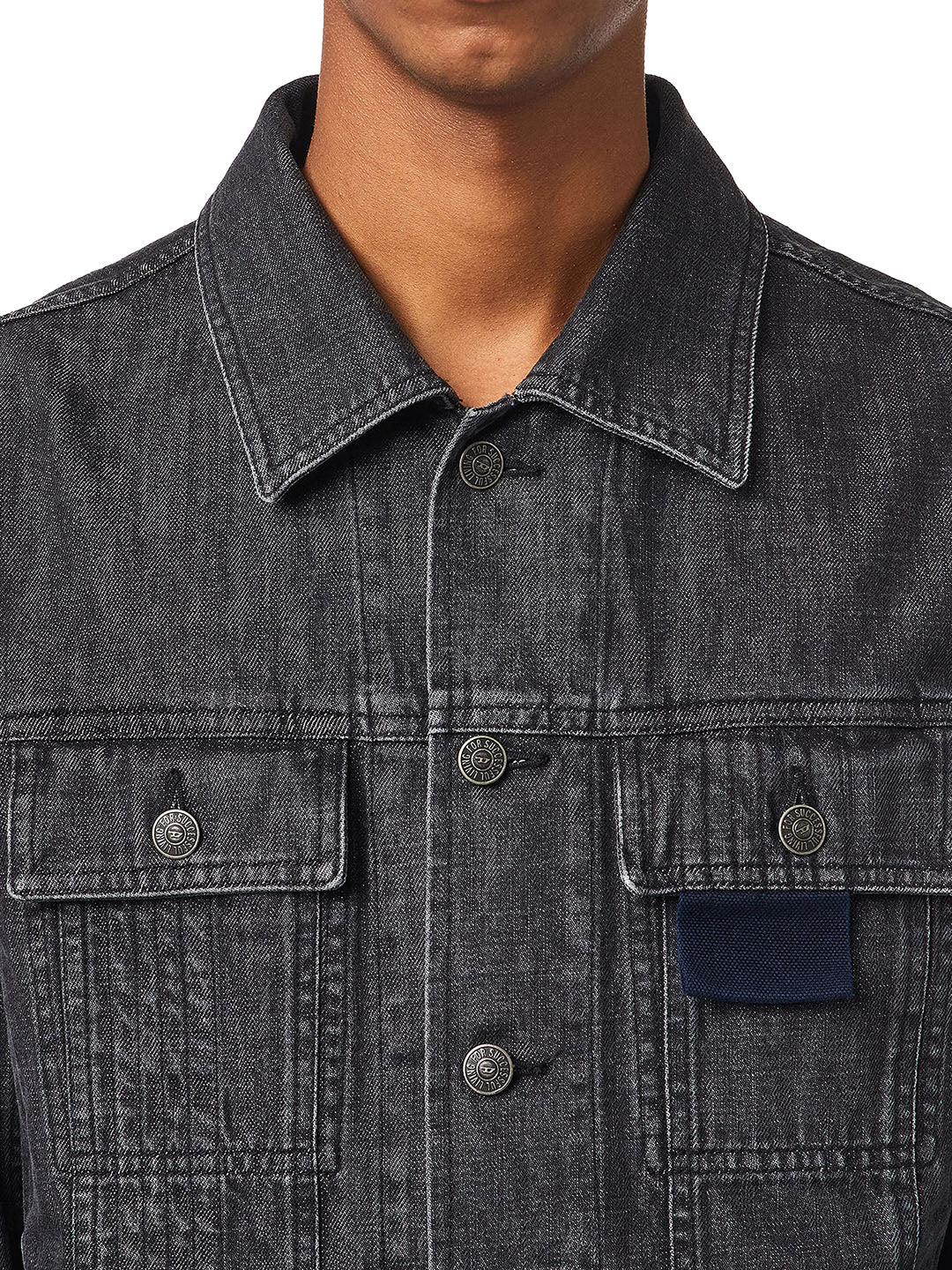 Diesel - Denim Jacket - NHILL 0AFAN