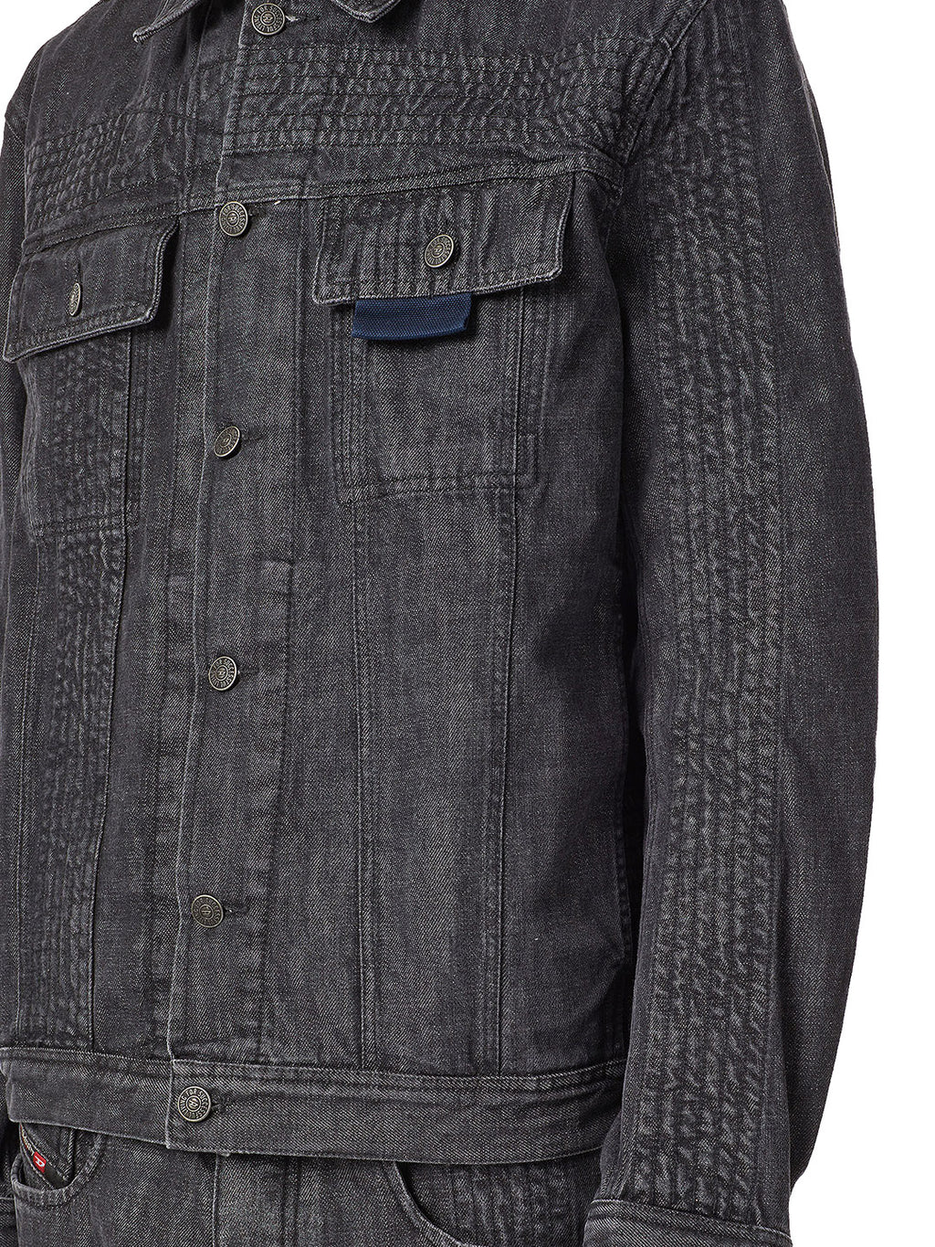 Diesel - Denim Jacket - NHILL 0AFAN