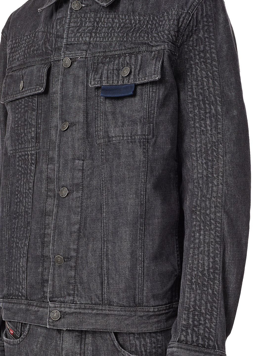 Diesel - Denim Jacket - NHILL 0AFAN