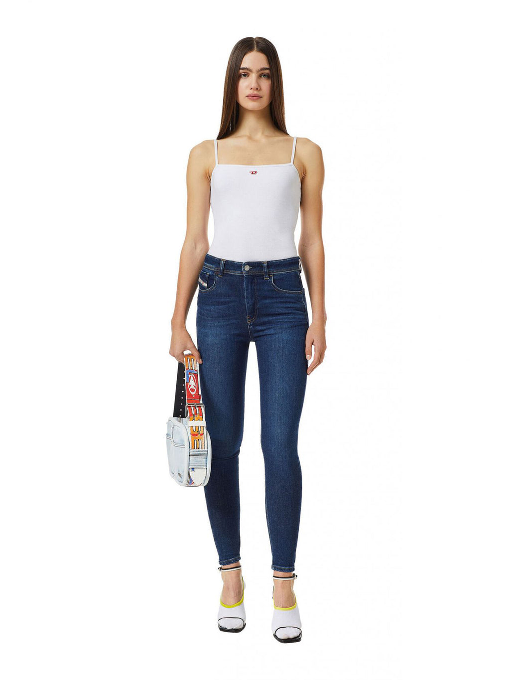 Diesel - Super Skinny Fit Jeans - 1984 SLANDY-HIGH 09C19
