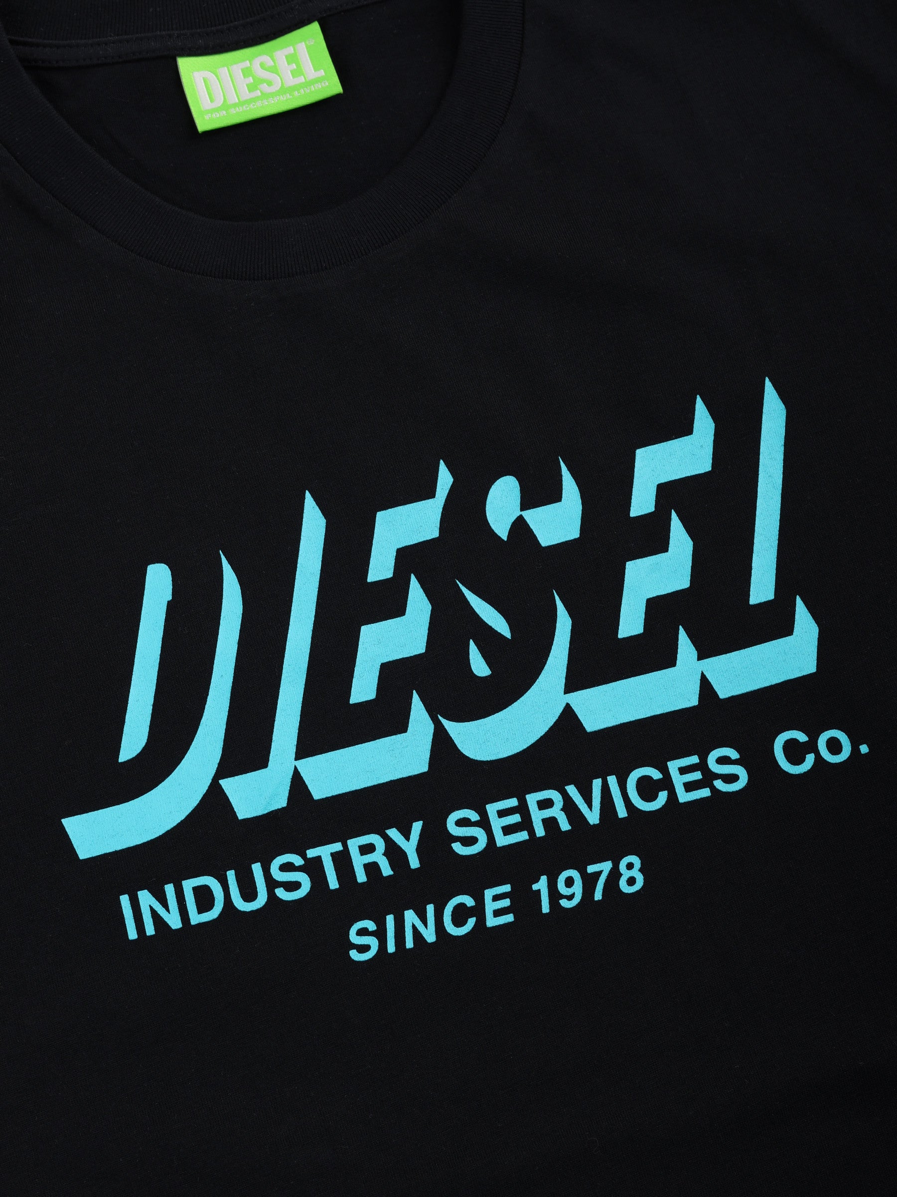 Diesel - Slim Fit T-Shirt - T-DIEGOS-A5 Black