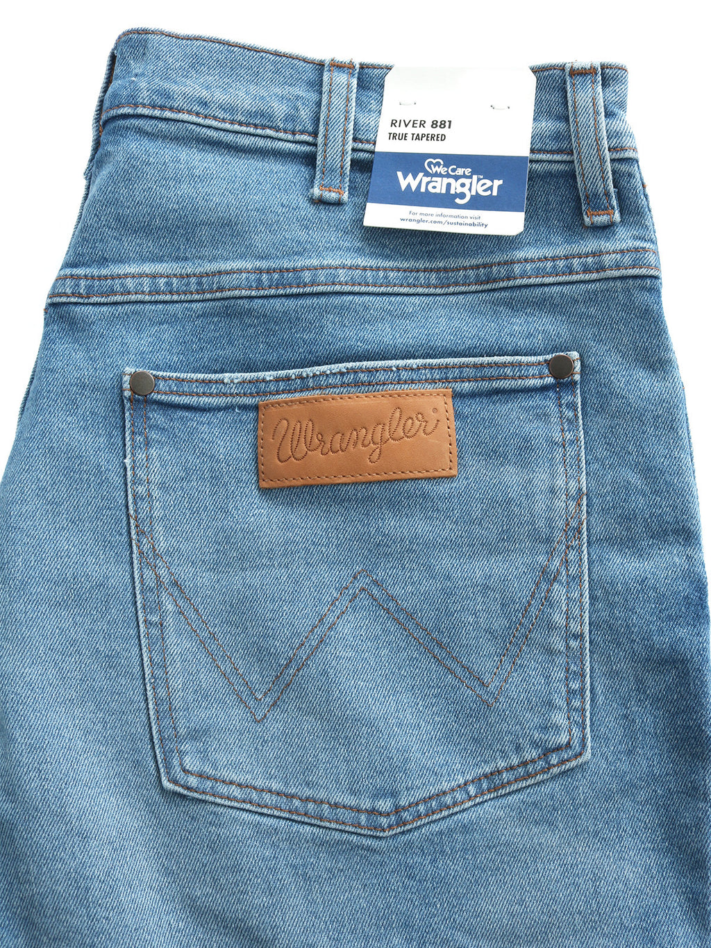 Wrangler - Tapered Fit Jeans - River 881 Cool Twist