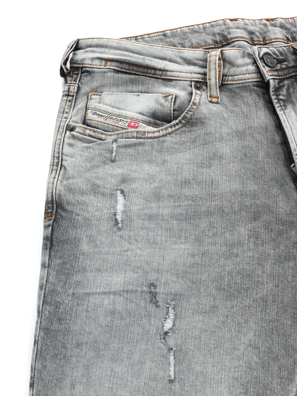 Diesel - Skinny Fit Jeans - 1979 Sleenker R86AT Grey