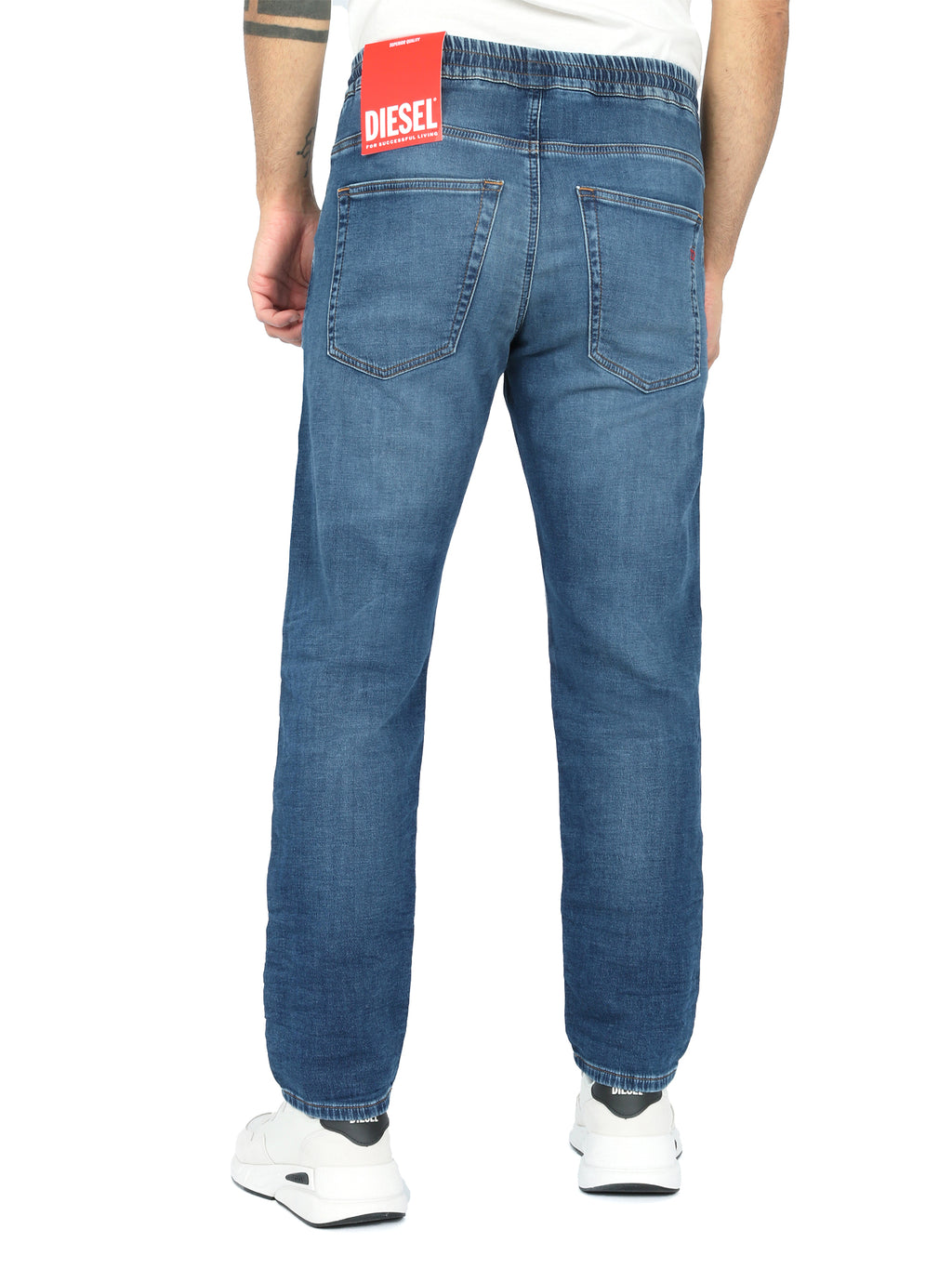 Diesel - Tapered Fit JoggJeans - 2030 D-Krooley 068HY