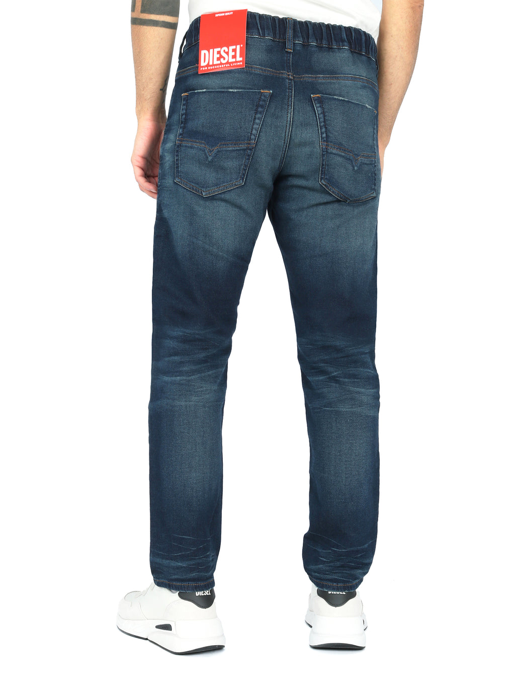 Diesel - Tapered Fit JoggJeans - Krooley-E-NE 068HZ