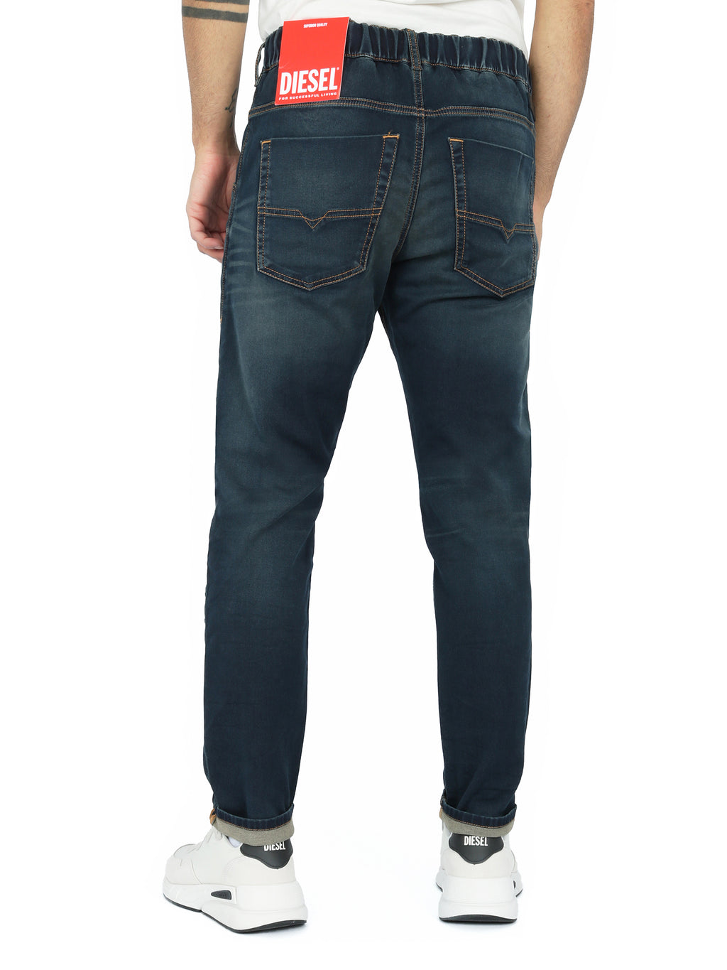 Diesel - Tapered Fit JoggJeans - 2030 D-Krooley E69UB