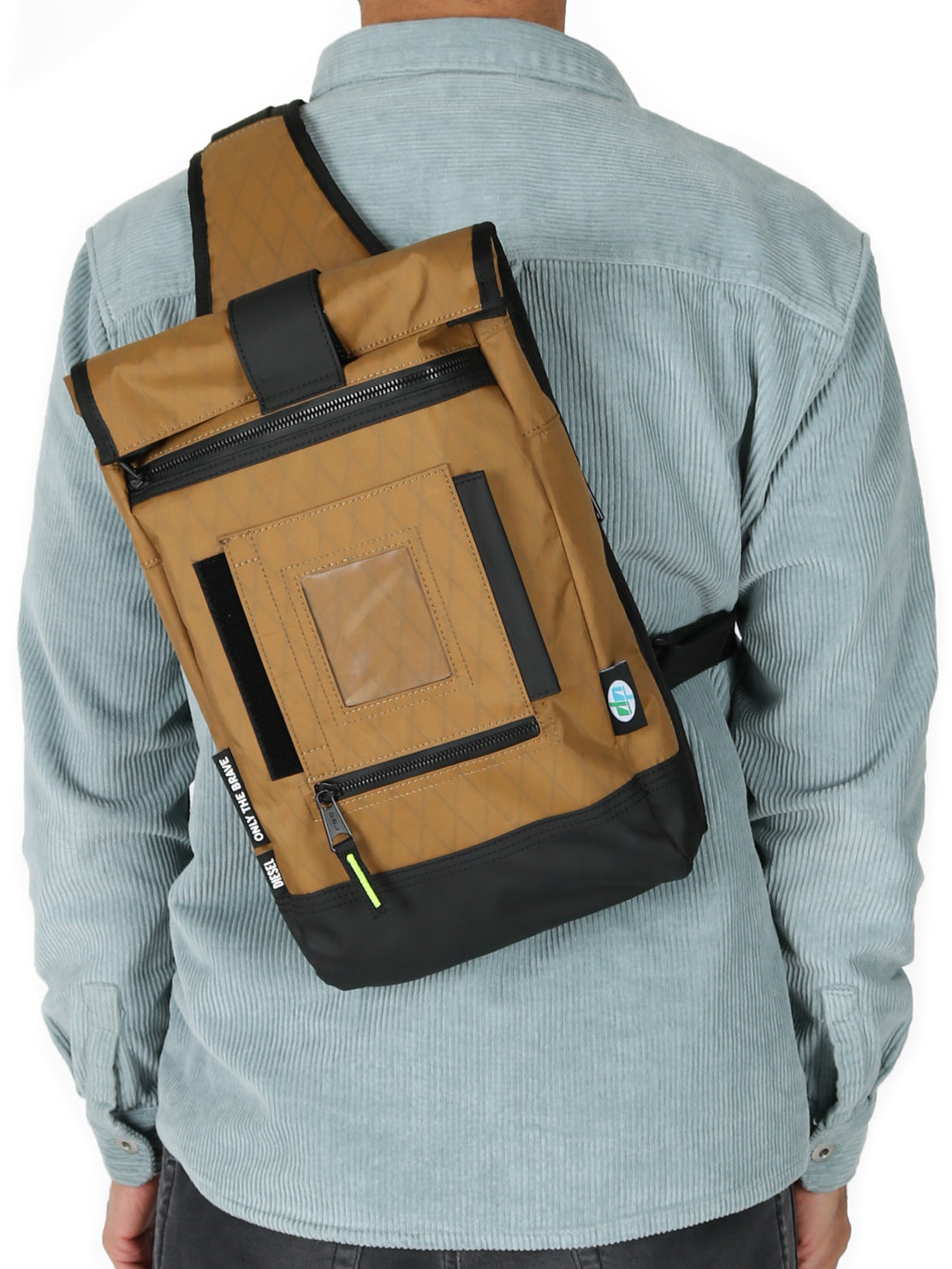 Diesel - One-Shoulder Backpack - KOGA Brown