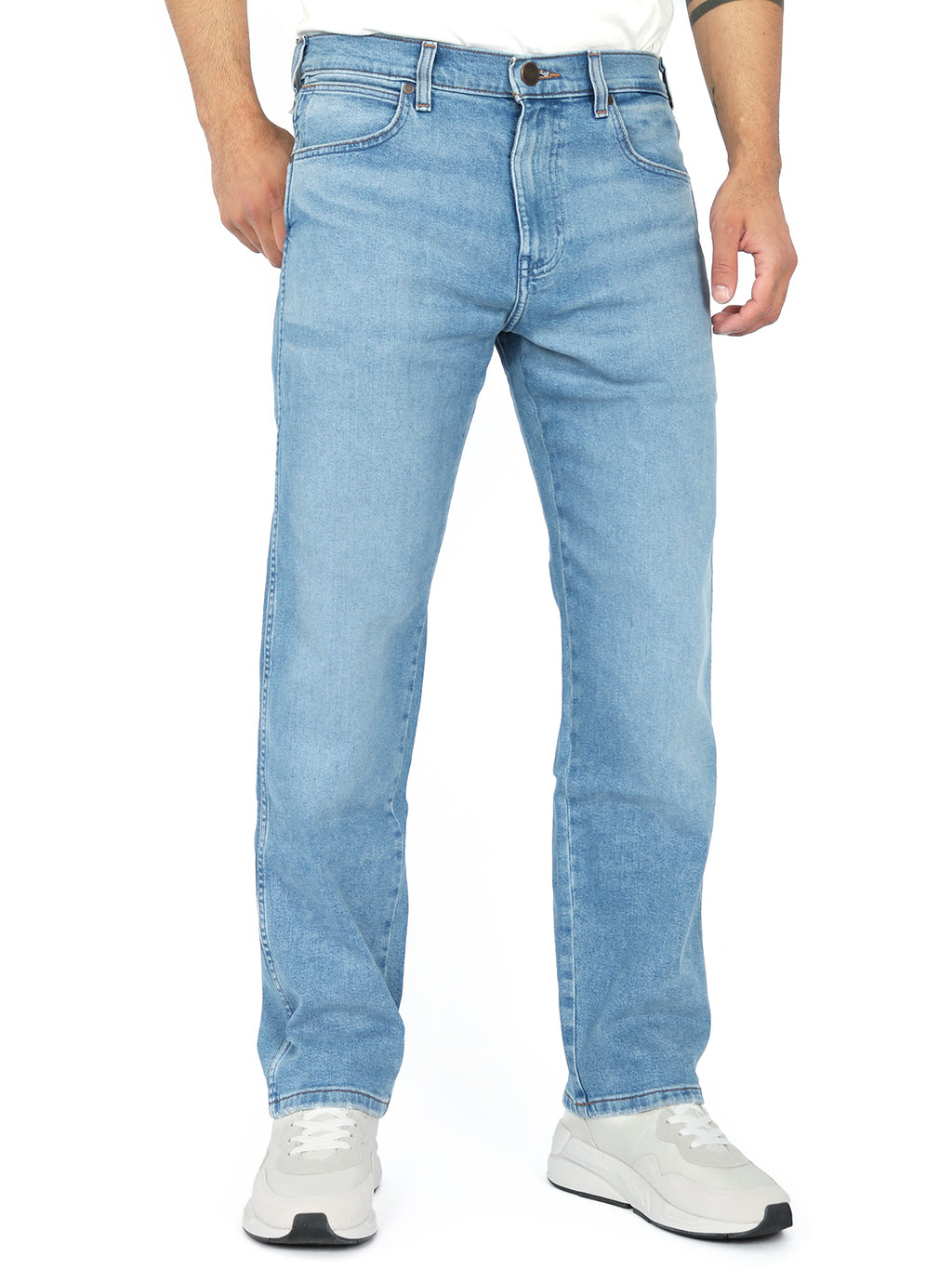 Wrangler - Straight Fit Jeans - Frontier  880 Cool Twist