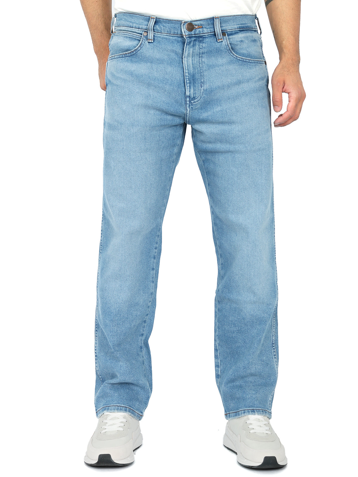 Wrangler - Straight Fit Jeans - Frontier  880 Cool Twist