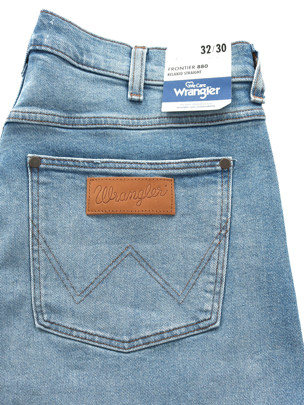 Wrangler - Straight Fit Jeans - Frontier  880 Cool Twist