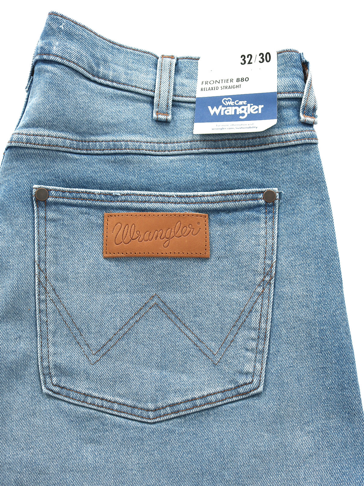 Wrangler - Straight Fit Jeans - Frontier  880 Cool Twist
