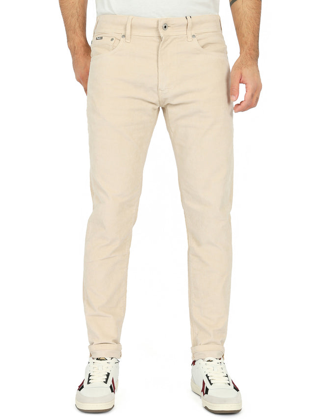 Pepe Jeans - Tapered Fit Corduroy Trousers - Stanley Sand