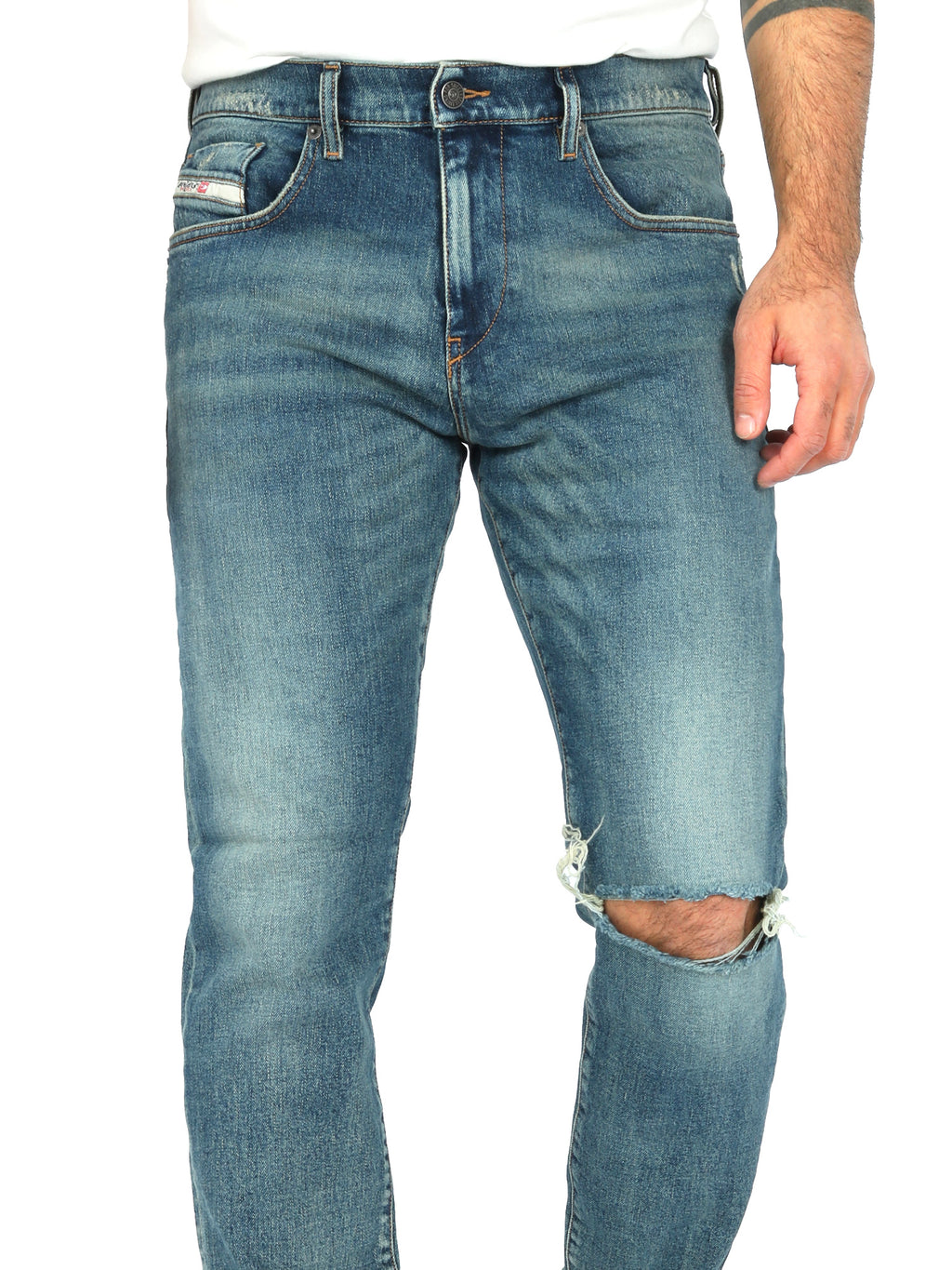 Diesel - Slim Fit Jeans - 2019 D-Strukt 007M5