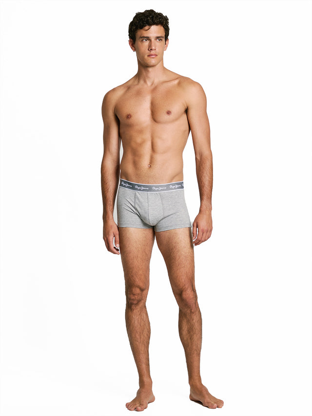 Pepe Jeans - Boxershorts - PEPE TK 3P Grey Mel (3-Pack)