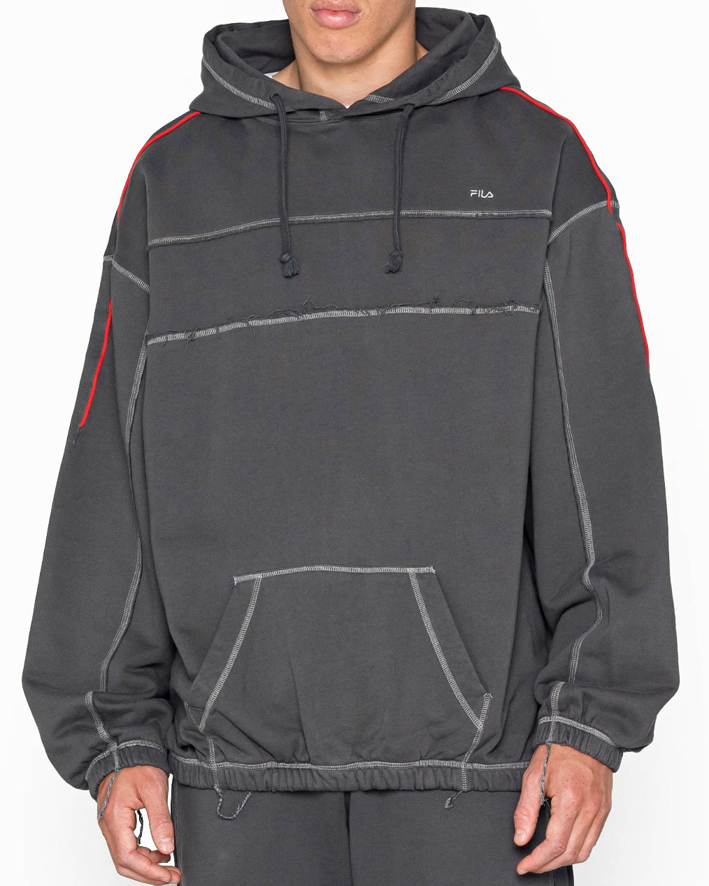 Fila - Oversize Hoodie - S10 RUINED HOODY